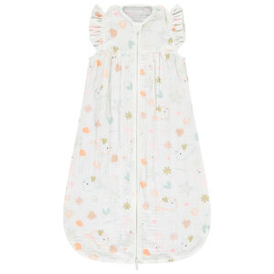 Gigoteuse sans manches TOG 0.5 imprimé baleines pour bébé fille 