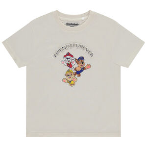 T-shirt manches courtes print en relief Pat'Patrouille pour garçon 