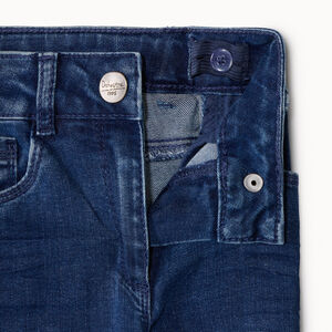 Jean en denim coupe évasé pour fille 