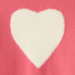 Pull fille texturé à motif fantaisie 
