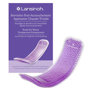 Serviette post-accouchement apaisante chaude/froide 