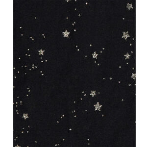 Collants fins imprimé étoiles pailletées pour fille 