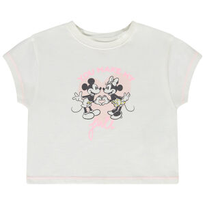 T-shirt manches courtes print Minnie Disney fille 