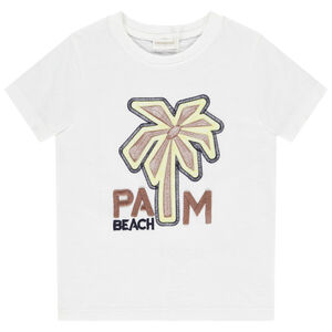 T-shirt manches courtes brodé pour garçon 