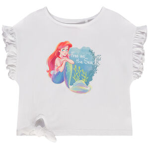 T-shirt manches courtes print La Petite Sirène Disney pour fille 