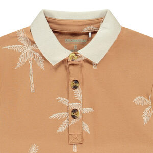 Polo manches courtes imprimé palmier pour garçon  