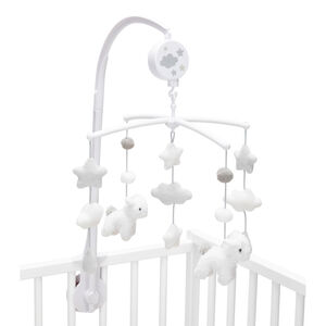 Carillon mobile pour bébé - Noir et blanc - Jouet musical à suspendre -  Jouet musical pour bébé - Jouet doux pour nouveau-né