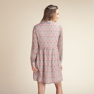 Robe de grossesse et d'allaitement imprimé fleuri 