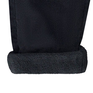 Pantalon en velours côtelé doublé polaire pour bébé garçon 