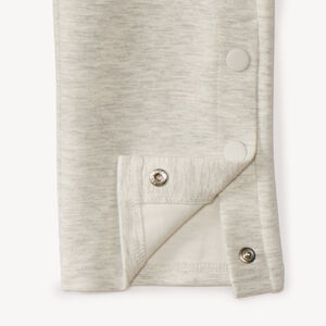 Pantalon de jogging fille large et pressionné 
