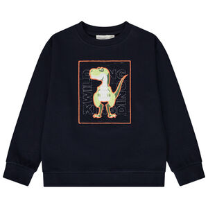 Sweat en molleton patch T.Rex pour garçon 