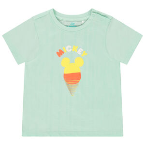 T-shirt manches courtes en coton Mickey Disney pour bébé garçon 