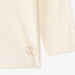 Lot de 2 sous-pulls à col roulé pour bébé fille 