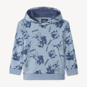 Sweat à capuche garçon Sonic 