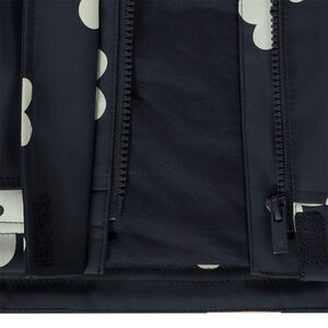 Parka gomme rembourrée imprimé fleurs pour fille 