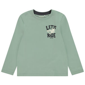 T-shirt manches longues avec dos printé pour garçon 