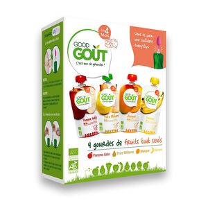 Mon kit premiers fruits bio - 4x120g 