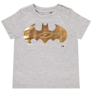 T-shirt manches courtes print Batman doré pour bébé garçon 