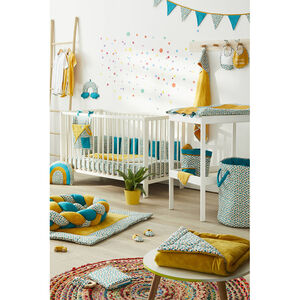 Cape de bain + Gant en Bambou – Baby Pop / Ocre 