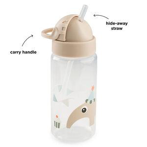 Bouteille avec paille Celebration Sable 350ml 