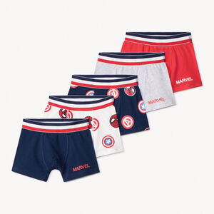 Lot de 5 boxers Avengers Marvel pour garçon 