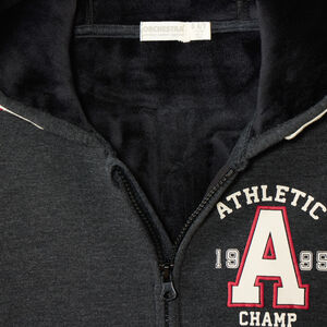 Gilet à capuche à print numéro de sportif pour garçon  