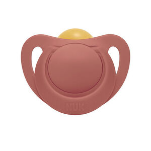 Lot de 2 sucettes caoutchouc For Nature 0-6M terracotta 