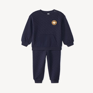 Ensemble de jogging bébé garçon matelassé 