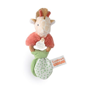 Hochet en bois Couleurs Savane girafe 