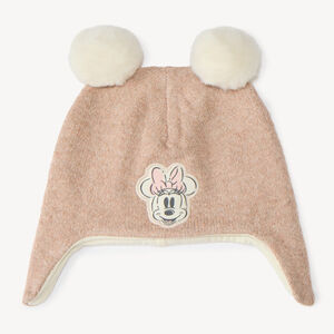 Bonnet bébé fille en sherpa Minnie Disney 