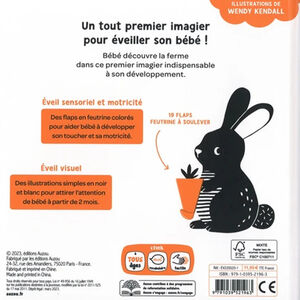 Livre 'La ferme' - A partir de 2 mois 