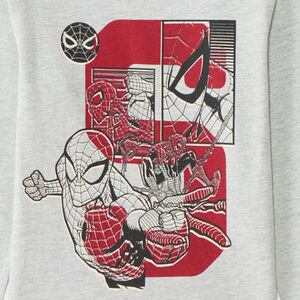 T-shirt manches longues garçon print Spider-Man Marvel 