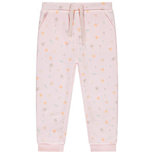 Jogging molleton imprimé pailleté pour bébé fille 