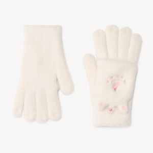 Gants 2 en 1 Licorne effet fourrure pour fille 