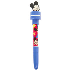 Stylo avec tampon Mickey 