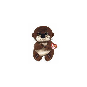 Peluche Beanie Bellies - Mitch la loutre 