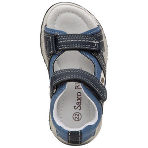 Sandales à empiècements contrastés et scratchs pour garçon 