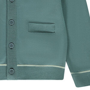 Gilet en tricot uni garçon 