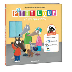 Livre "P'tit loup et les émotions" 3ans+ 