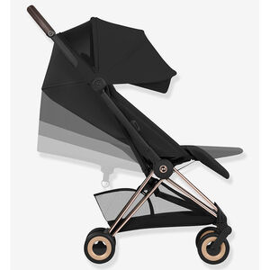  Poussette ultra-compacte Coya Style 2026 Rose Gold/Sepia Black 
