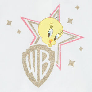 T-shirt manches courtes print Titi 100 ans Warner pour bébé fille 