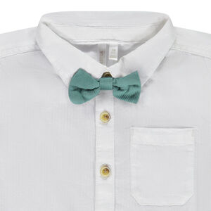Ensemble 2 pièces avec nœud papillon pour bébé garçon 