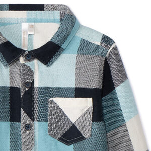 Chemise manches longues à carreaux pour bébé garçon  