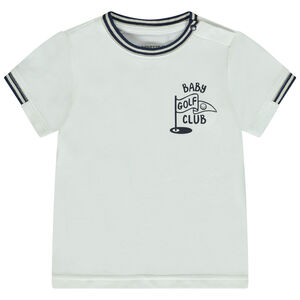 T-shirt manches courtes esprit polo pour bébé garçon 