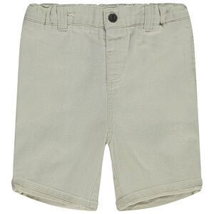 Bermuda en toile armurée pour bébé garçon 