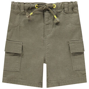 Bermuda en toile à poches  
