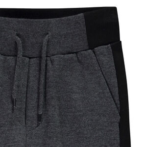Pantalon de jogging molletonné avec bandes placées pour garçon 