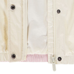 Coupe-vent en toile froissée effet color block pour fille 