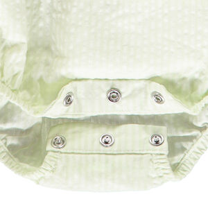 Combi-robe en seersucker imprimé jungle pour bébé fille 