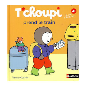 Livre T'choupi prend le train  